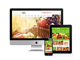 织梦dedecms中英双语果园水果订购类网站模板源码 带手机移动端