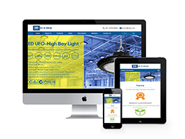 织梦dedecms英文版响应式灯具外贸公司类网站模板源码 自适应手机端