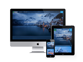 织梦dedecms响应式摄影机构户外摄影类网站模板源码 自适应手机移动端