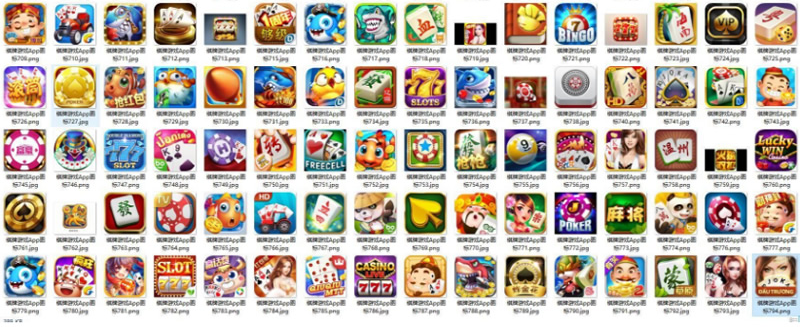 高清棋牌icon图片 游戏ico高清图标 超值合集