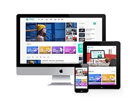 织梦dedecms响应式自媒体运营培训博客文章新闻教程类网站模板 自适应手机端