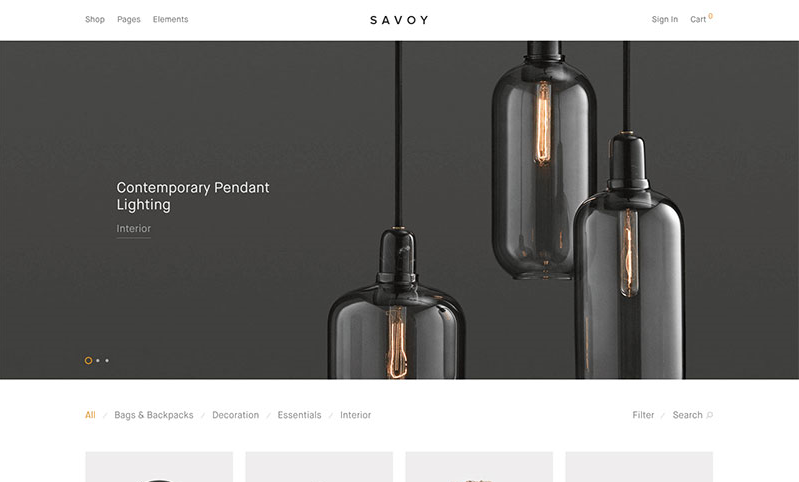 WordPress主题汉化版Savoy V2.3.3极简电商外贸商城主题源码