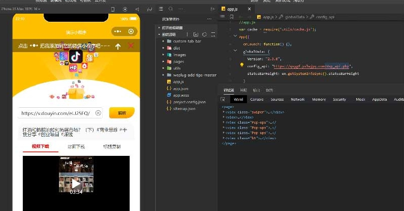 抖音去水印WEB接口版