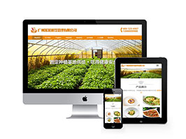 织梦响应式美食餐饮管理公司类网站模板 自适应手机端